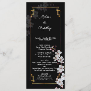 white Cherry Blossoms &golden Frame Program