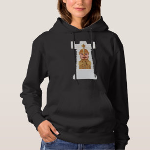 White Chess Rook Hoodie