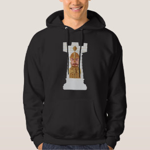 White Chess Rook  Hoodie