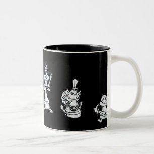 White Chessmen ready for War Mug