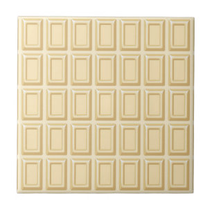 White Chocolate Bar Texture Tile