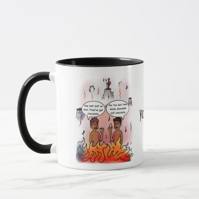 White Chocolate Combo Mug (Left)