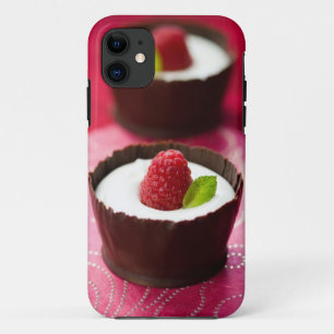 White chocolate mousse dessert iPhone 11 case
