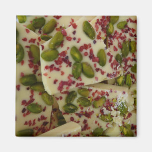 white chocolate & pistachio magnet