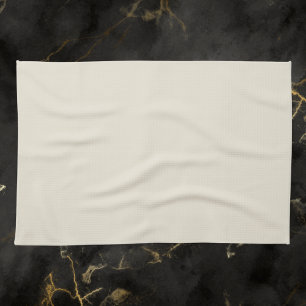 White Chocolate Solid Colour Tea Towel