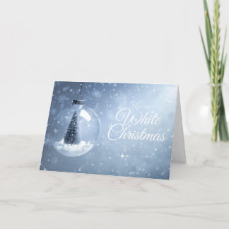 White Christmas Holiday Card