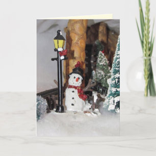 White Christmas Holiday Card