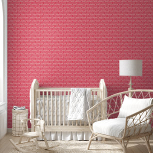 White Christmas Lettering on Pink Wallpaper