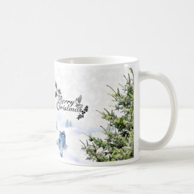 White Christmas Mug (Right)