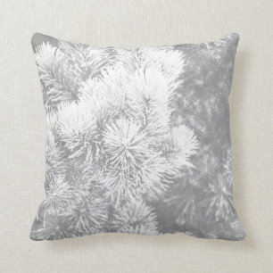 White Christmas Pine Cushion