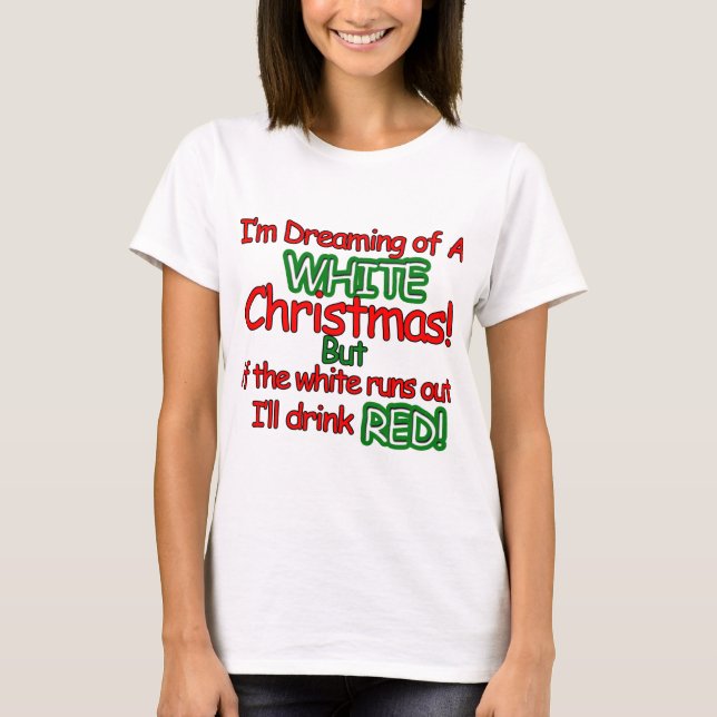White Christmas T-Shirt (Front)