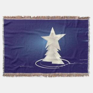 White Christmas Throw Blanket