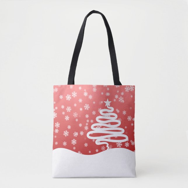 White Christmas Tote Bag (Front)