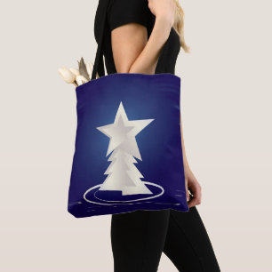 White Christmas Tote Bag