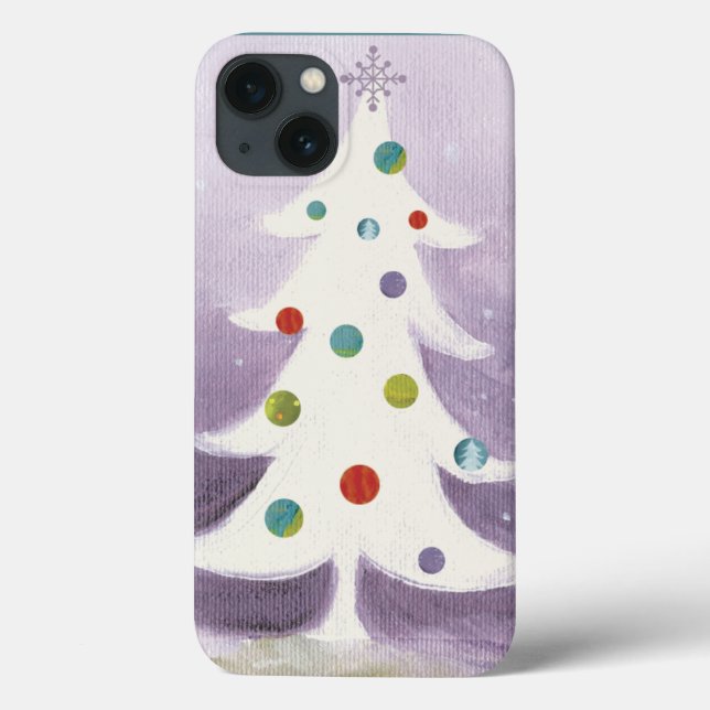 White Christmas Tree Case-Mate iPhone Case (Back)