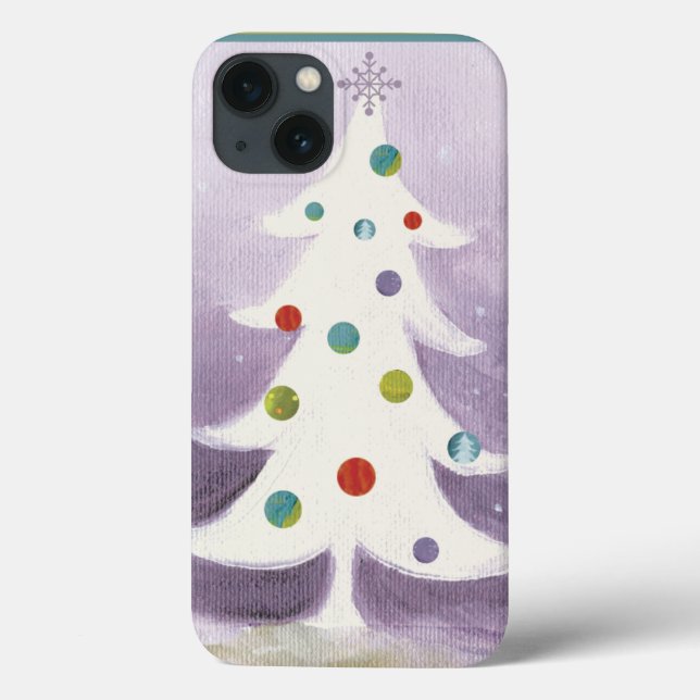 White Christmas Tree Case-Mate iPhone Case (Back)