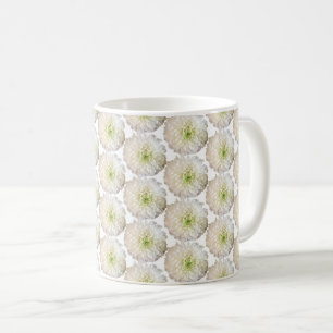 White Chrysanthemum   Coffee Mug