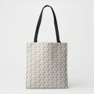 White Chrysanthemum Tote Bag
