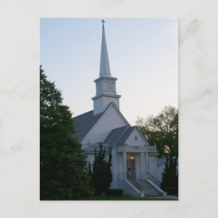 White Church Postcard