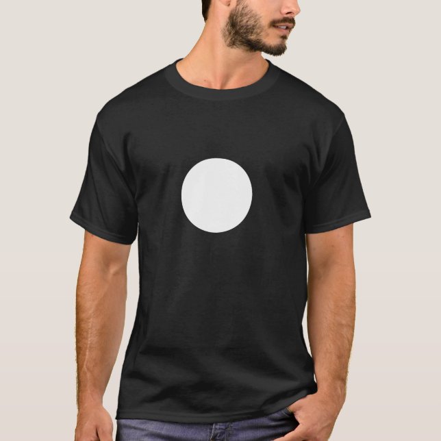 White Circle T-Shirt (Front)