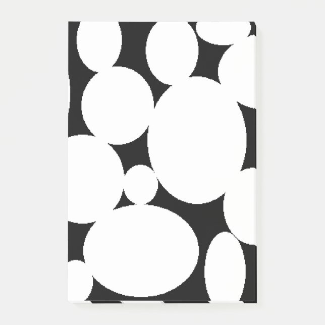 WHITE CIRCLESI POST-IT NOTES (Front)
