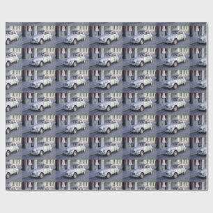 White Citroën 2 CV Wrapping Paper