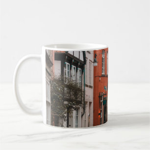 WHITE CITY BIKE PARKED ON ROADSIDE COFFEE MUG