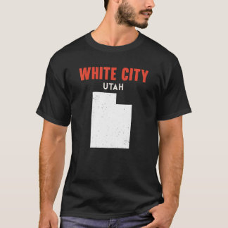 White City Utah USA State America Travel Utahan T-Shirt