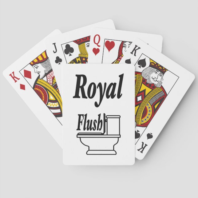 White Classic Plain And Simple Solid Colour Playing Cards (Back)