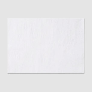 White Classic Plain And Simple Solid Colour Tissue Paper