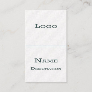 White Classical Business Cards