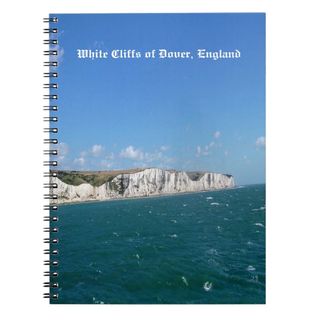 White Cliffs of Dover, England Notebook (Front)