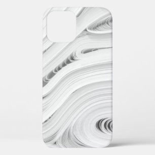 White cloth lot iPhone 12 case