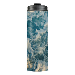 WHITE CLOUDS ON BLUE SKY THERMAL TUMBLER