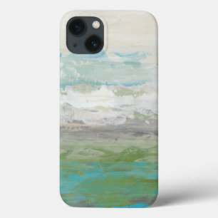 White Clouds Overlooking Beautiful Landscape iPhone 13 Case