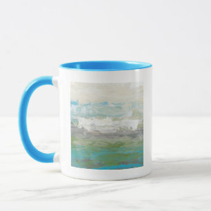 White Clouds Overlooking Beautiful Landscape Mug