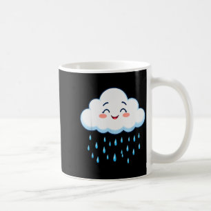 White Clouds Rain Drop Costume Christmas Halloween Coffee Mug