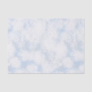 White Clouds & Sky Tissue Paper