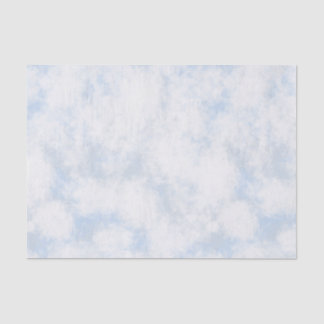White Clouds & Sky Tissue Paper