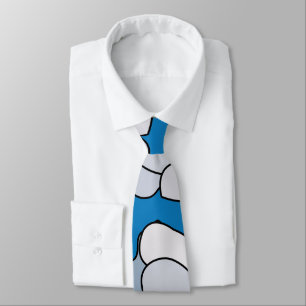 White Clouds Tie