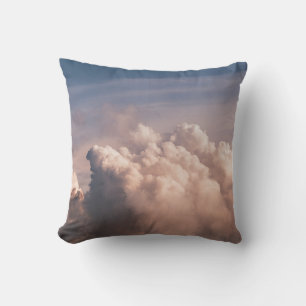 WHITE CLOUDS UNDER BLUE SKIES CUSHION