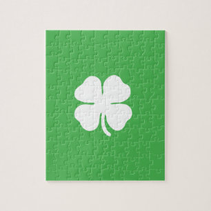 White Clover Leaf Puzzle