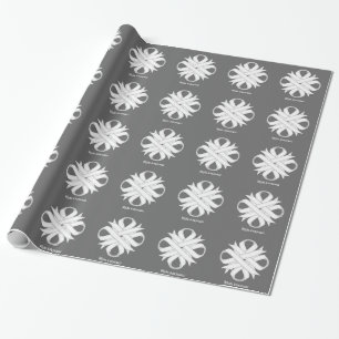 White Clover Ribbon by Kenneth Yoncich Wrapping Paper