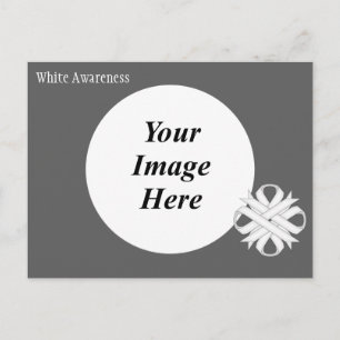 White Clover Ribbon Template by Kenneth Yoncich Postcard