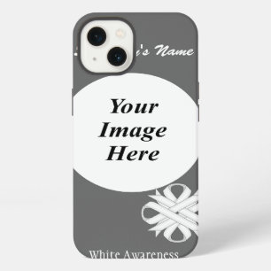 White Clover Ribbon Tmpl by Kenneth Yoncich iPhone Case