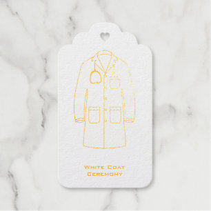 White Coat Ceremony Congratulations New Doctor Gift Tags