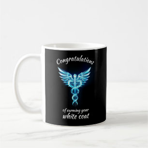 White Coat Ceremony Crystal Medical Coffee Mug
