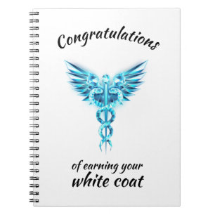 White Coat Ceremony Crystal Medical  Notebook