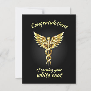 White Coat Ceremony Gold Medical Card