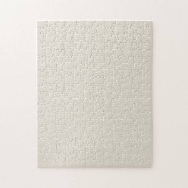 White Coffee Solid Colour Jigsaw Puzzle (Vertical)